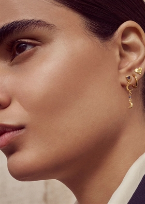 Pheobe earrings Forgyldt Maanesten 